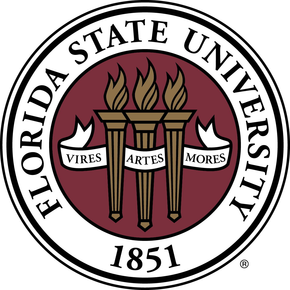 The official seal of Florida State University